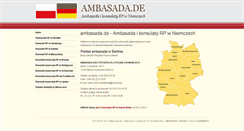 Desktop Screenshot of ambasada.de