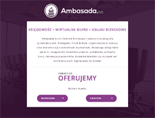 Tablet Screenshot of ambasada.biz